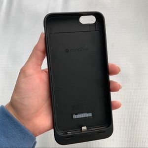 Mophie iPhone 6s Plus Black charging case